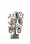Five Photo Pewter Family Tree