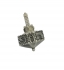 Pewter "Tower of David" Dreidel
