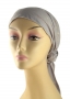Gray Metallic Womens Bandanna
