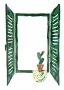 Sculpture by David Gerstein- Window Cactus