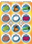 Passover Seder Plate Stickers