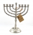 Pewter Hanukkah Menorah