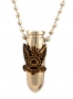 Israeli Army Bullet Metal Pendant - Air Force Symbol