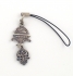 Israeli Army "Armored Corps" Hamsa Cellphone Charm