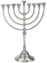 Pewter Classic Chanukah Menorah