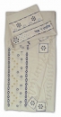 Rikmat Elimelech Embroidered Wool "Magen David" Tallit