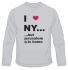 I Love N.Y. But ...  Long Sleeved T-Shirt