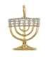 Gold-Filled-Two-Tone-Seven-Branch-Menorah-Pendant