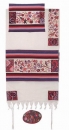 Emanuel Hand Embroidery Tallit - The Matriarchs in color
