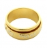 "I am for my Beloved" Two tone gold filled Wedding Ring