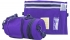 Purple Tefillin Carrier with Tallit bag - New