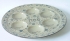 Blue Flower design Ceramic Passover Seder Plate