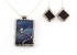 Hand made necklace & earrings set by Sivan