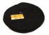 Womens Classic Black Knit Beret