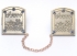 Jerusalem Tallit Clips - Gold