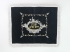 "Jerusalem" Velvet Challah Cover with silver fringe