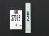 Glass Mezuzah - Blue "Shaddai"