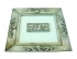 Square Pewter / Glass Matzah Tray