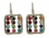 Gold Filled Silver color Lively "Choshen" Earrings
