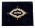 Dark Blue Velvet Tallit & Tefillin Bags - Majestic gold design