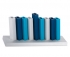Adi Sidler Blue-Silver Kinetic Menorah