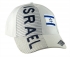 White Israel Flag Cap