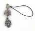 Israeli Army "Navy" Hamsa Cellphone Charm