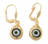 Gold Filled "Evil Eye" Protection Earrings