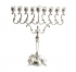 Silver Plated Menorah (Hanukia)