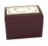 Wooden and Silver Plated Etrog Box