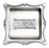 Square Pewter Matzah Tray
