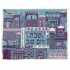 Jerusalem In Blue Challah Cover