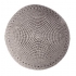 Gray Knitted Kippah 6.5"