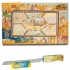 Bible Stories Challah Board & Challah Knife + Stand