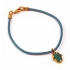Turquoise Hamsa Leather Bracelet