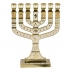 Ivory enamel Twelve Tribes Menorah