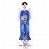 Royal Blue Angel Mezuzah Case by Tzuki