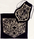Kuzari Velvet "Birds" Tallit and Tefillin Pouch Set