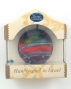 Safed Round Candle