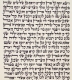 Sephardic Torah Scroll