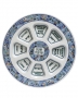 Melamine Rosh Hashanah Plate