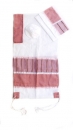Gabrieli Lady White and Purple Tallit