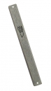 Dark Silver Aluminum Mezuzah