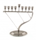 Harp Design Menorah (Hanukia)
