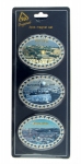 Three Oval Magnet Set- Jerusalem