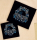 Kuzari Velvet "Kotel" Tallit and Tefillin Bag Set