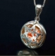 Silver & Gold Star of David 5 Metals Pendant