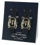 Tefillin Strap Clips - Chai Hamsa