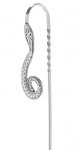 Silver Snake Amulet Bookmark Adaptation
