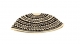 Black and White striped Frik Kippah